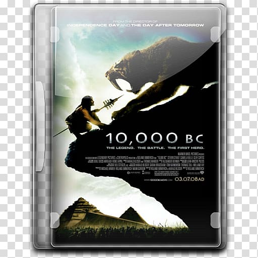 10,000 BC DVD case , technology, 10000 BC transparent background PNG clipart