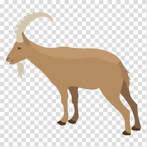 Goat Ahuntz Antelope, goat transparent background PNG clipart