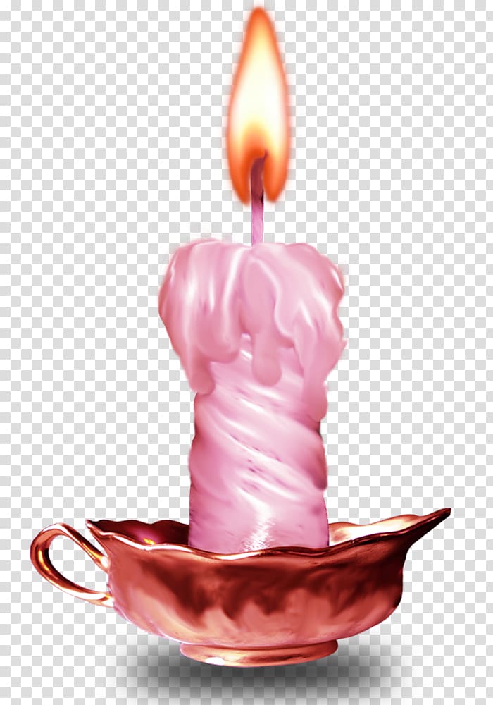Candle u041fu0440u0438u0432u043eu0440u043eu0442 , Pink Christmas candles creative transparent background PNG clipart