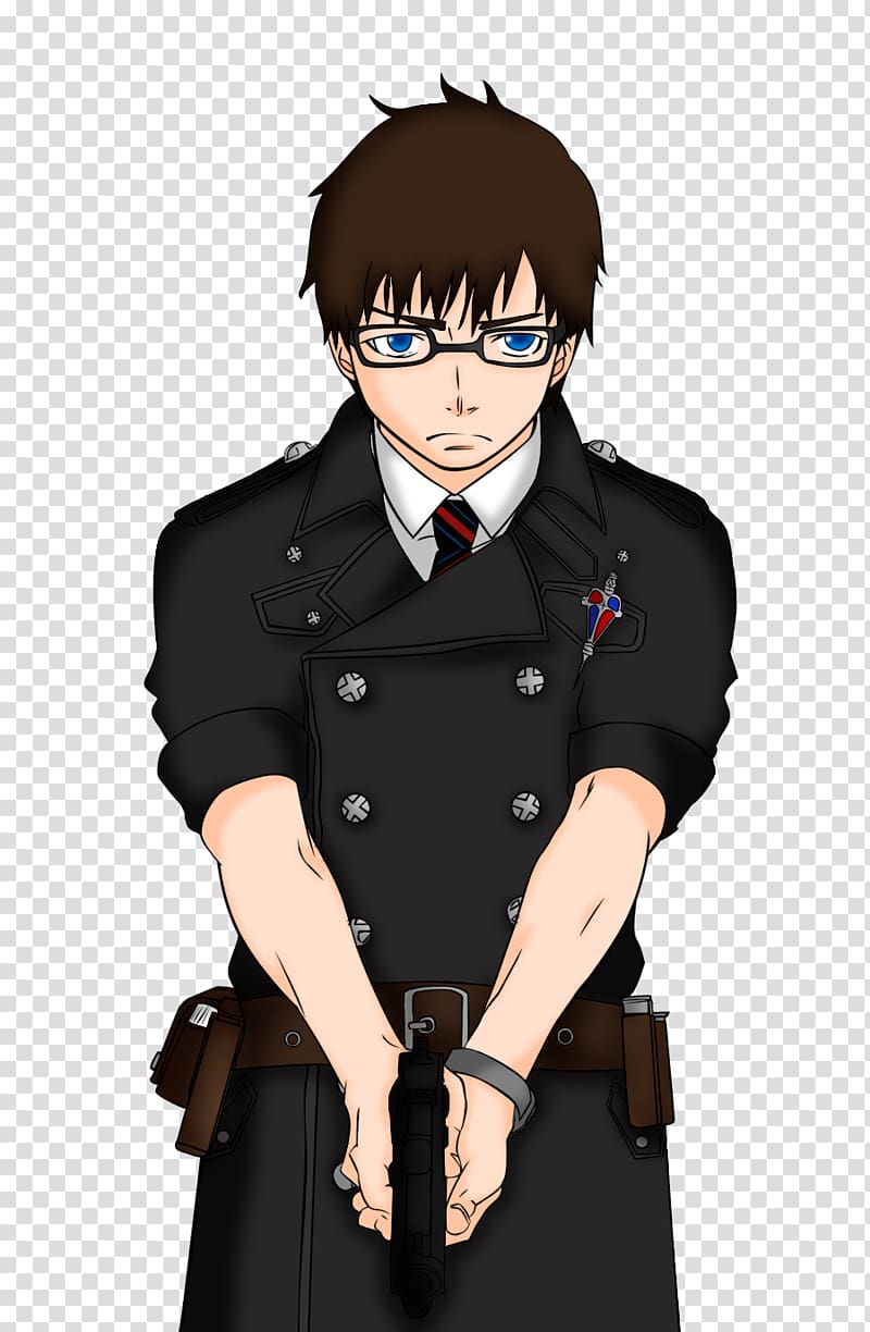 Yukio Okumura Blue Exorcist Rin Okumura Akame ga Kill!, blue coat transparent background PNG clipart