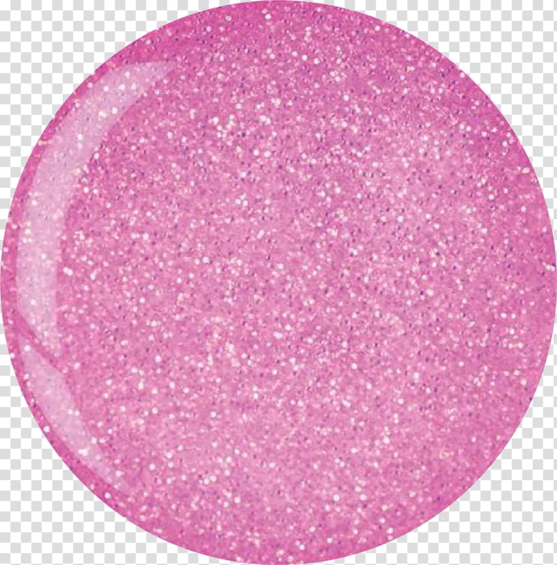 Glitter Cuccio Pro Powder Polish Dip Dipping Starter Kit Nail Polish Pink, pink glitter transparent background PNG clipart