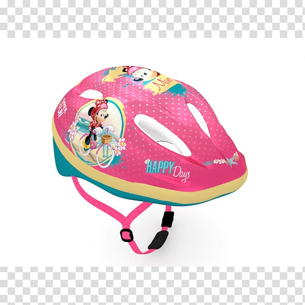 Minnie Mouse Mickey Mouse Bicycle Helmets Rower biegowy, minnie mouse transparent background PNG clipart