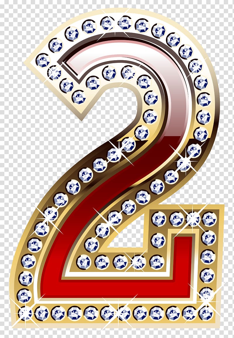 Number Numerical digit , number 2 transparent background PNG clipart