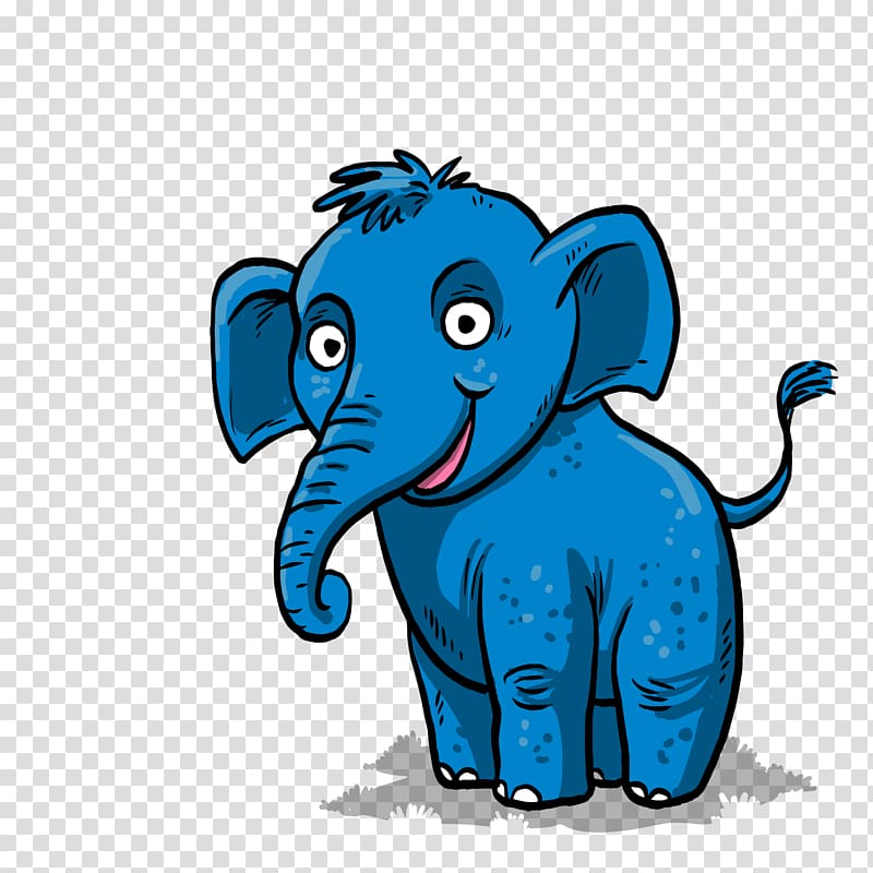 African elephant Indian elephant , like a baby transparent background PNG clipart