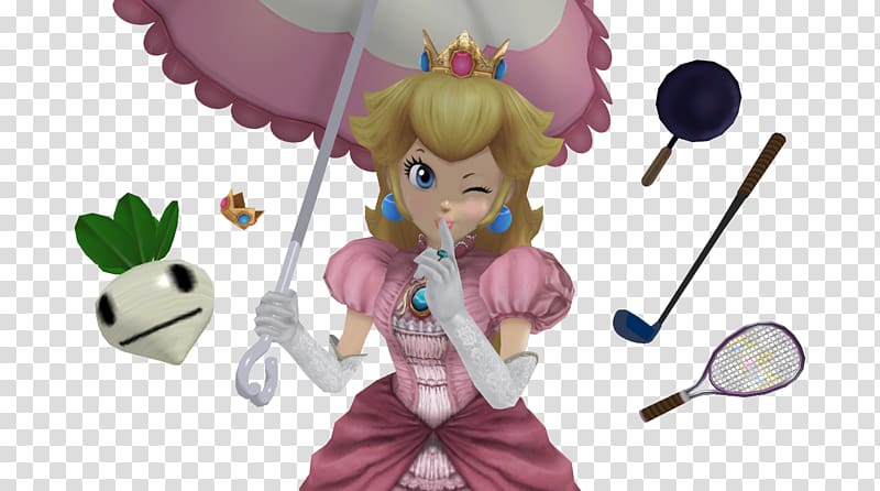 Princess Peach Mario Bros. Princess Daisy MikuMikuDance Super Smash Bros. for Nintendo 3DS and Wii U, radish transparent background PNG clipart