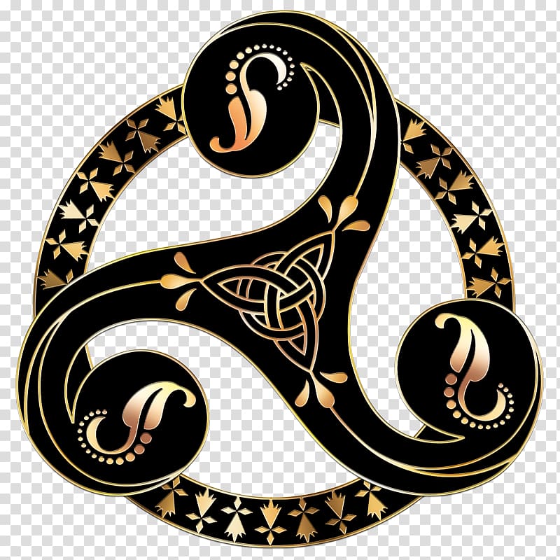 Merlin Triskelion Symbol Celtic knot Celts, FOULE transparent background PNG clipart