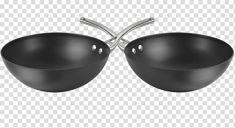 Frying pan Wok Non-stick surface Cookware Cooking Ranges, frying pan transparent background PNG clipart