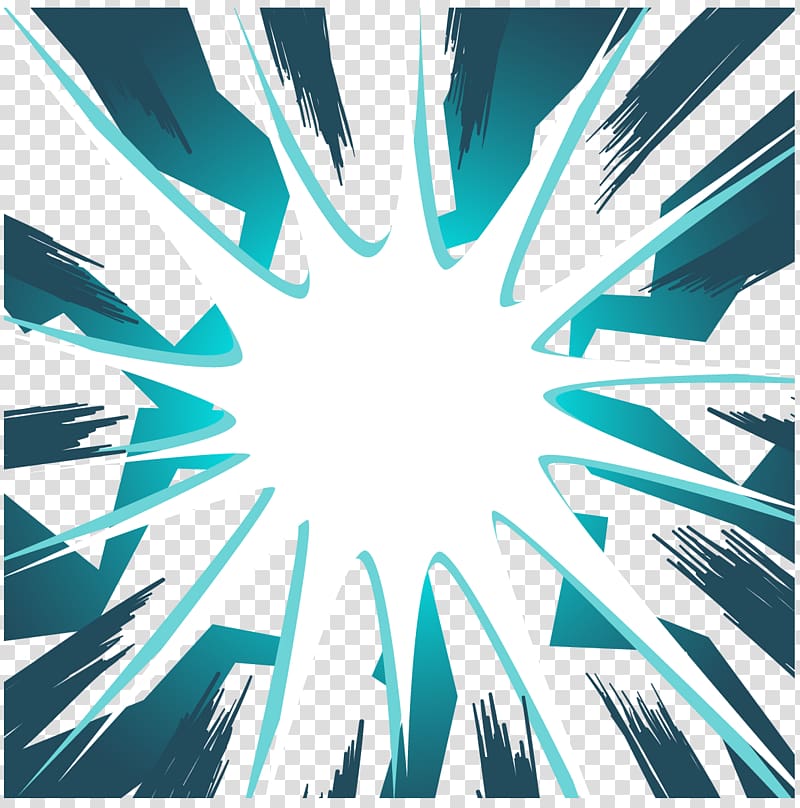white and green blast illustration, Comics Explosion Computer file, hand-drawn comic effect explosion transparent background PNG clipart