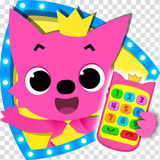 pink cat holding toy , Dino World Google Play Android, BABY SHARK transparent background PNG clipart