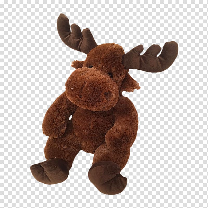 Stuffed Animals & Cuddly Toys Moose Plush Bear, toy transparent background PNG clipart