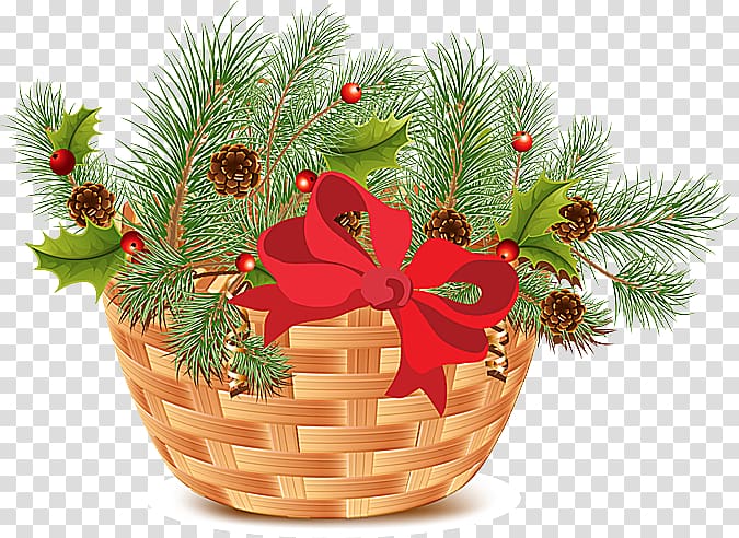 Christmas Food Gift Baskets , christmas transparent background PNG clipart