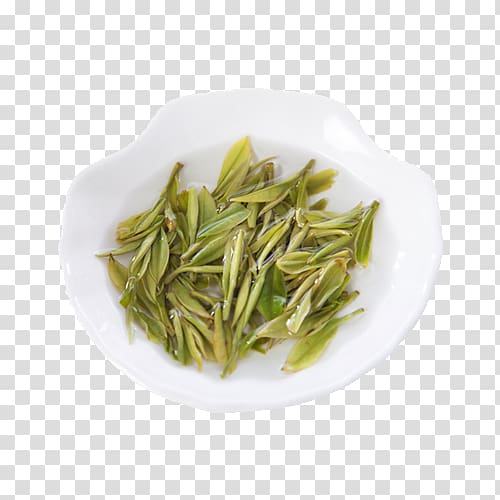 Hu014djicha Nilgiri tea Baihao Yinzhen Green tea Huangshan Maofeng, A cup of green tea material transparent background PNG clipart