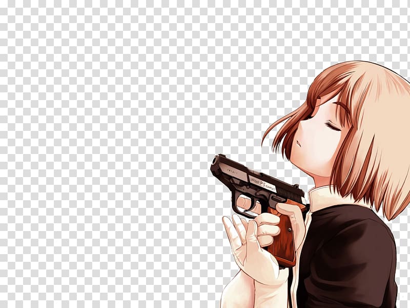Gunslinger Girl Anime Manga Desktop , Anime transparent background PNG clipart