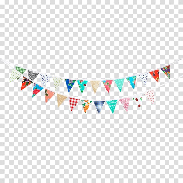 multicolored fiesta decor illustration, Paper Bunting Child Party Papel picado, bunting banner transparent background PNG clipart