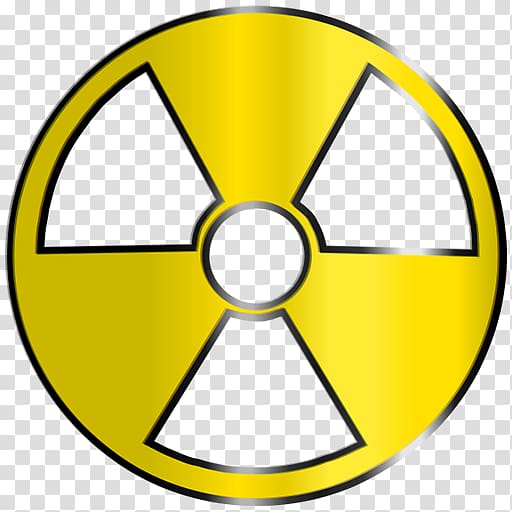 Radioactive decay Nuclear power , symbol transparent background PNG clipart