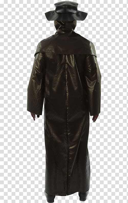 Black Death Middle Ages Plague doctor Robe Costume, cosplay transparent background PNG clipart