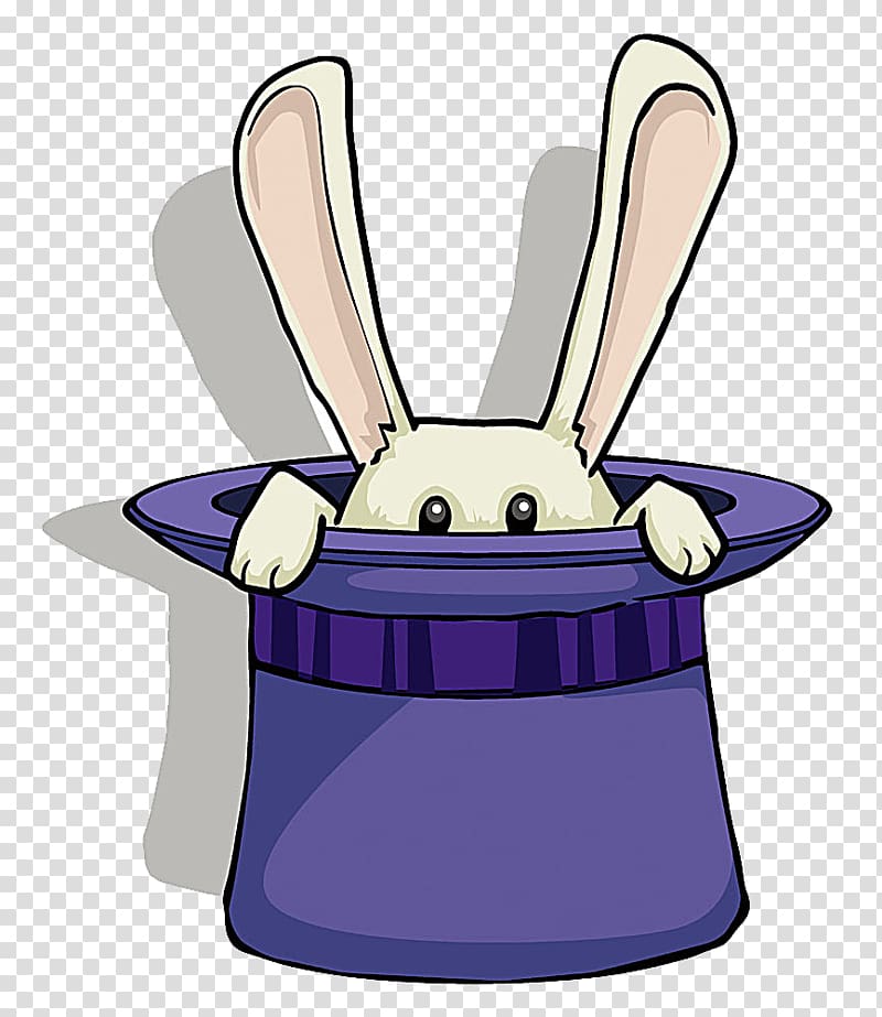 Hat Magic Designer, Hat rabbit transparent background PNG clipart