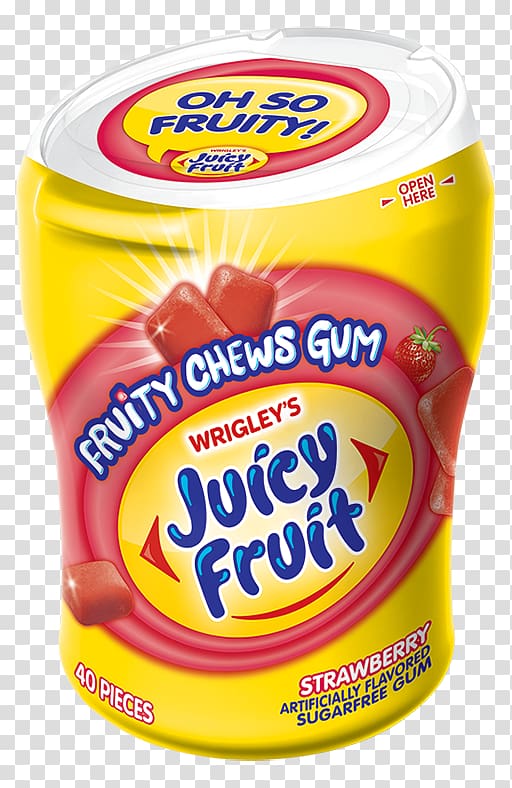 Chewing gum Juicy Fruit Starburst 0, chewing gum transparent background PNG clipart