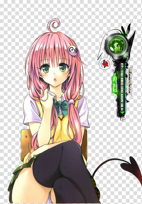 To Love-Ru Anime Mangaka Black hair, Lala Satalin Deviluke transparent background PNG clipart