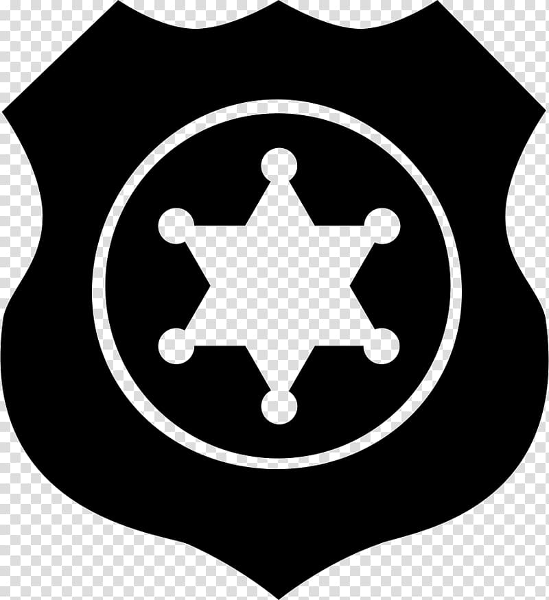 Badge Sheriff Police , Sheriff transparent background PNG clipart