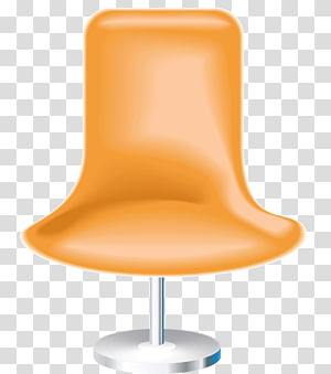 Table Orange Chair, Orange seat transparent background PNG clipart thumbnail