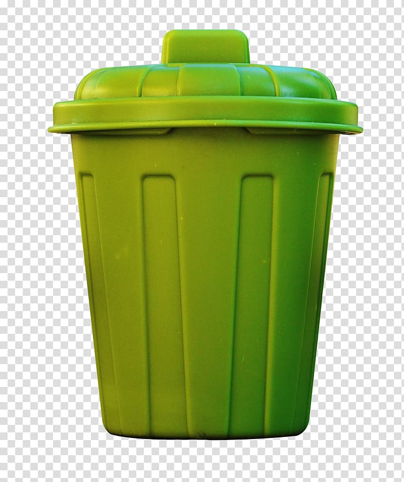 Waste container Recycling bin, Green bins transparent background PNG clipart