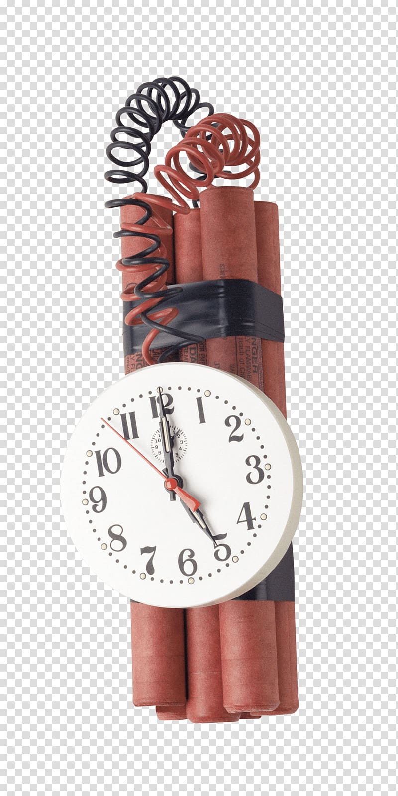 brown time bomb, Time Bomb Clock Dynamite transparent background PNG clipart