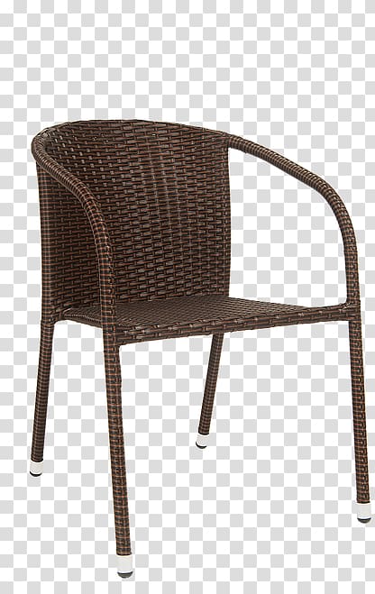 Folding chair Table Rattan Metal, rattan furniture transparent background PNG clipart