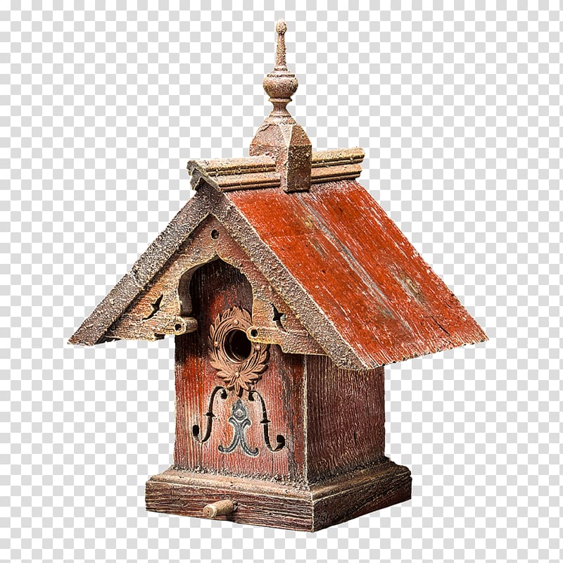 Gardening for the Birds Woodpecker Barn Nest box, baroque transparent background PNG clipart