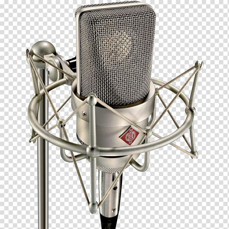 Microphone Georg Neumann Recording studio Condensatormicrofoon Sound, microphone transparent background PNG clipart