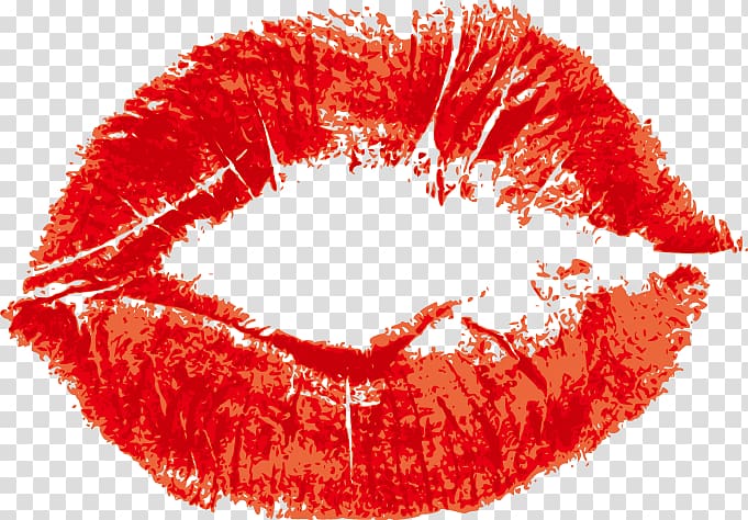 red lips , Lip Icon, Lips transparent background PNG clipart