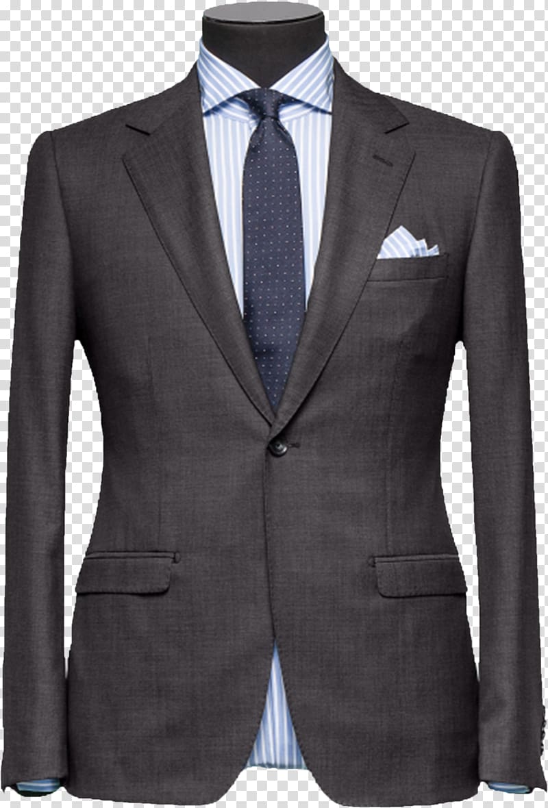 Suit Bespoke tailoring Clothing Tuxedo, suit transparent background PNG clipart