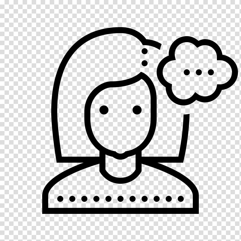 Computer Icons Dotty Dots User Share icon, Thinking icon transparent background PNG clipart