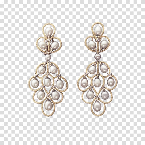 Earring Jewellery Buccellati Pearl Parure, Jewellery transparent background PNG clipart