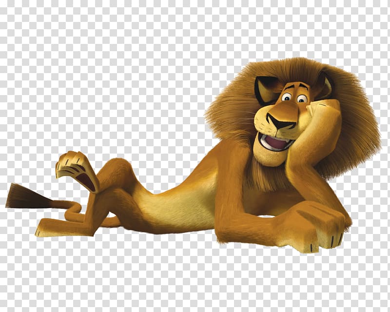 Alex YouTube Marty Melman Madagascar, lion cartoon transparent background PNG clipart