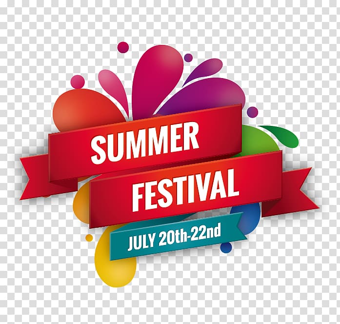 Festival Poster Illustration, Subject box creative three-dimensional transparent background PNG clipart