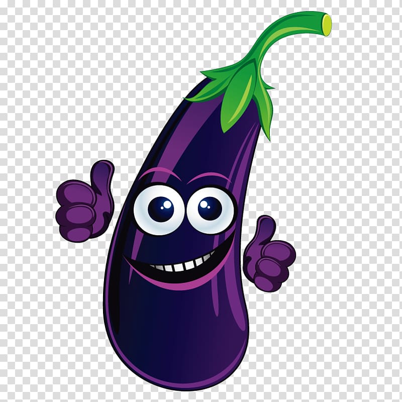 Eggplant jam Vegetable Smile, Eggplant transparent background PNG clipart