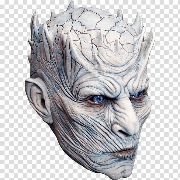 Night King Game of Thrones Mask Michael Myers Halloween costume, night king transparent background PNG clipart