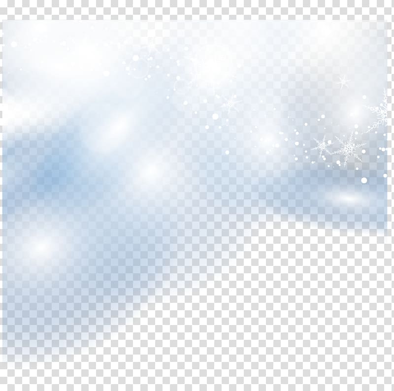 white snowflakes illustration, Sky Computer Pattern, Abstract background transparent background PNG clipart