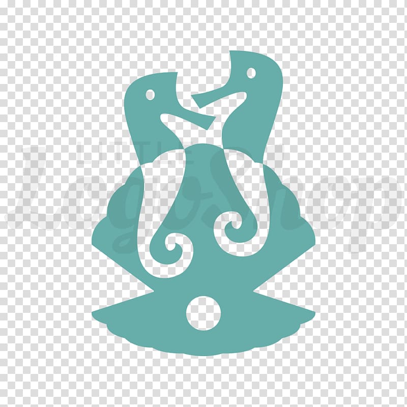 Logo Negative space Monogram Font, sea pearl transparent background PNG clipart