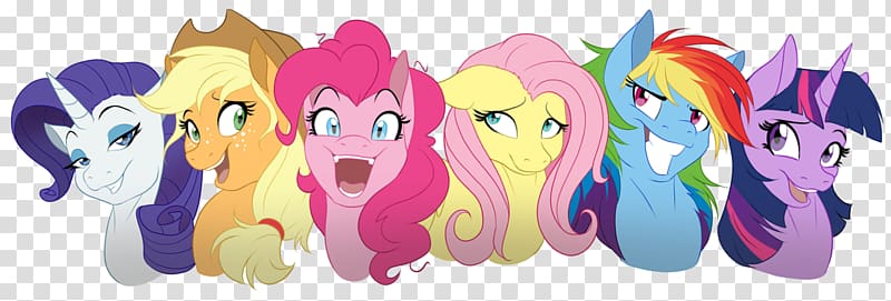 Applejack Pony Pinkie Pie Fluttershy Rainbow Dash, pegasus hair transparent background PNG clipart