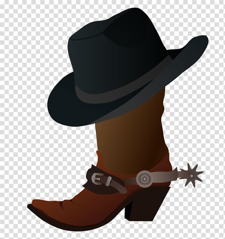 Cowboy boot Cowboy hat , Hat transparent background PNG clipart