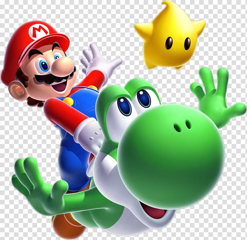 Super Mario and Yoshi illustration, Super Mario Galaxy 2 Super Mario Bros. 2 Mario & Yoshi, Mario Bros. transparent background PNG clipart