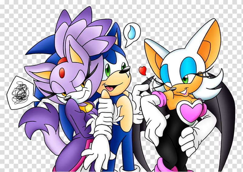 Rouge the Bat Amy Rose Shadow the Hedgehog Knuckles the Echidna Blaze the Cat, blaze the hedgehog transparent background PNG clipart