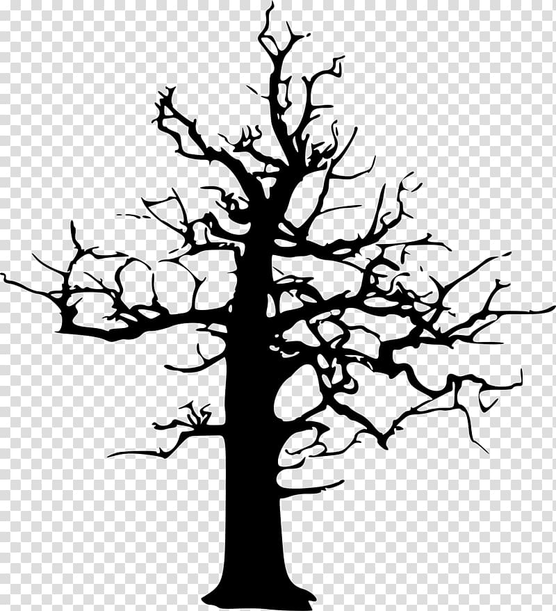 Tree Drawing , Halloween Tree transparent background PNG clipart