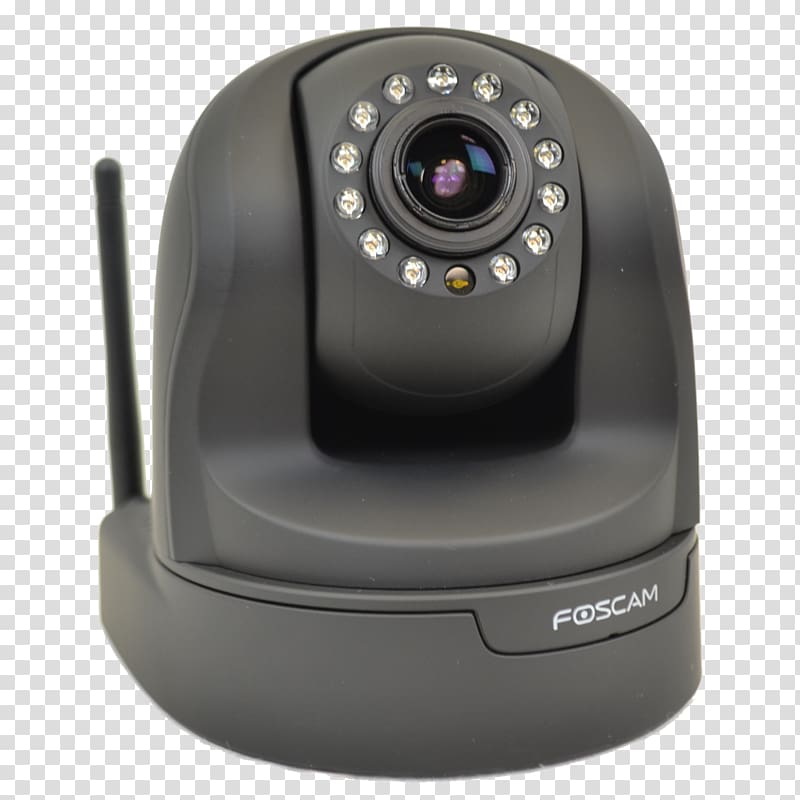 Video Cameras Foscam FI9826P Pan–tilt–zoom camera IP camera, Camera transparent background PNG clipart
