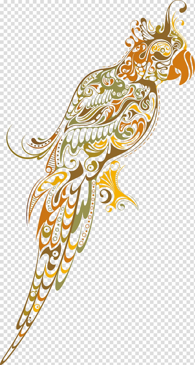Parrot Drawing , white parrot transparent background PNG clipart