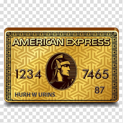 American Express Credit card Computer Icons Gold アメリカン・エキスプレス・ゴールド・カード, credit card transparent background PNG clipart