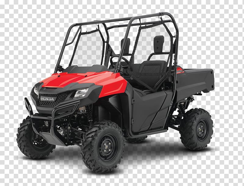 Garvis Honda Side by Side All-terrain vehicle Motorcycle, honda transparent background PNG clipart