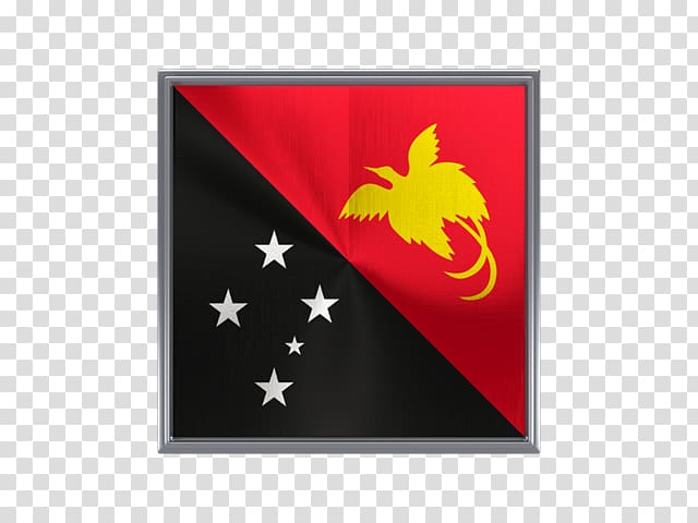 Flag of Papua New Guinea National flag Flags of the World, metal square transparent background PNG clipart